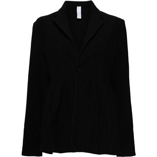 CFCL giacca hypha svasata sartoriale - nero