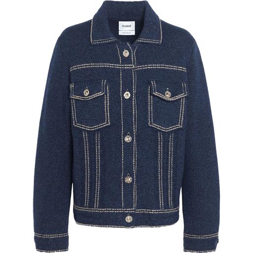 Barrie giacca-camicia - blu