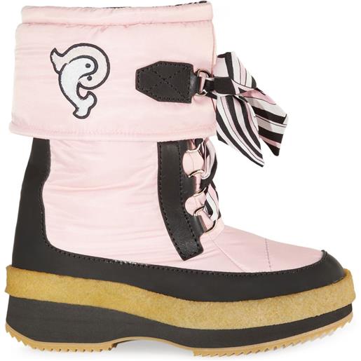 PUCCI stivali da neve con stampa iride - rosa