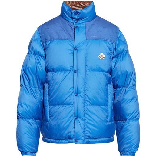 Moncler giacca verone reversibile - blu