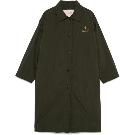 The Animals Observatory impermeabile con stampa - verde