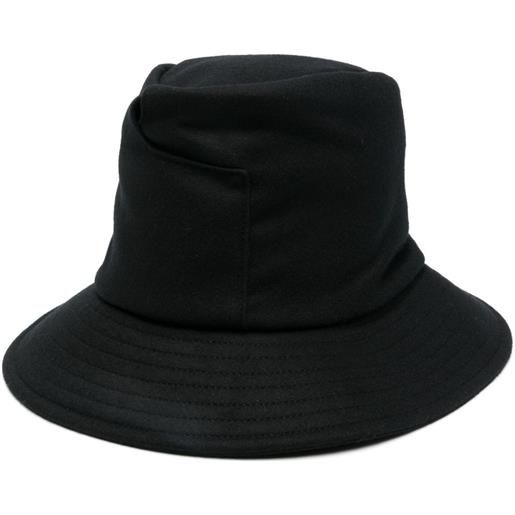 Yohji Yamamoto cappello - nero