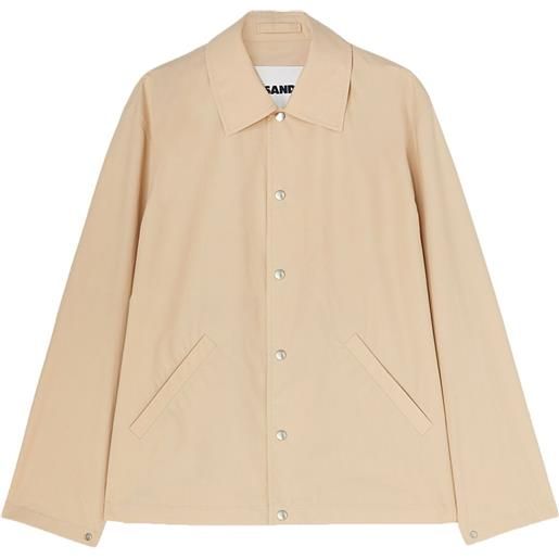 Jil Sander giacca con stampa - toni neutri