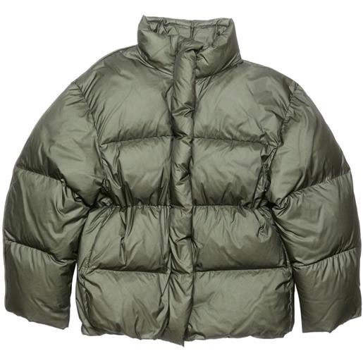 Acne Studios piumino aderente - verde