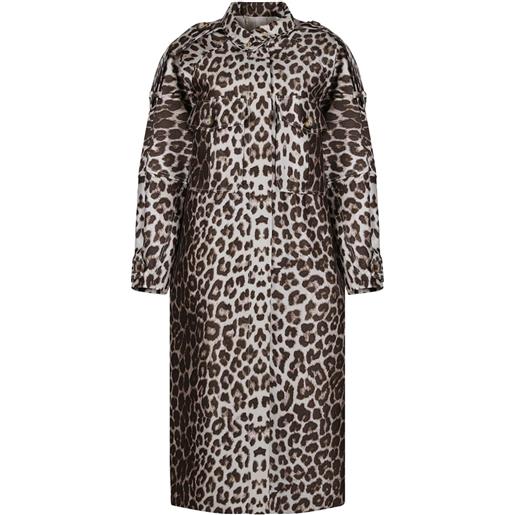 ZIMMERMANN cappotto con stampa - toni neutri