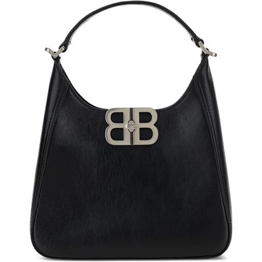 Balenciaga borsa a spalla bb piccola - nero
