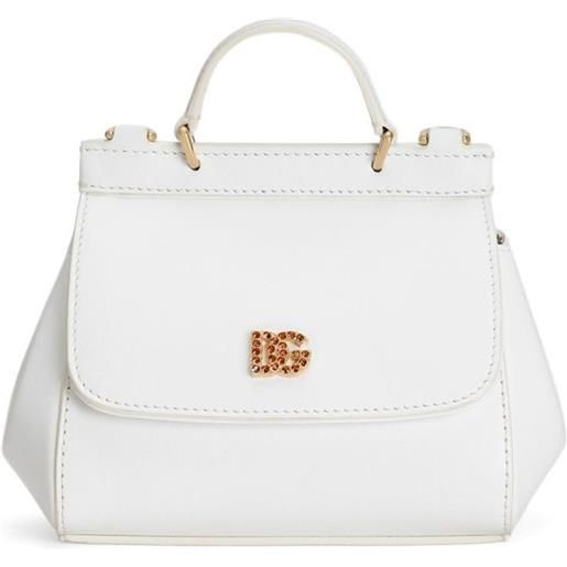 Dolce & Gabbana Kids borsa tote sicily - bianco