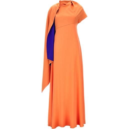 Roksanda abito lungo pilar - arancione