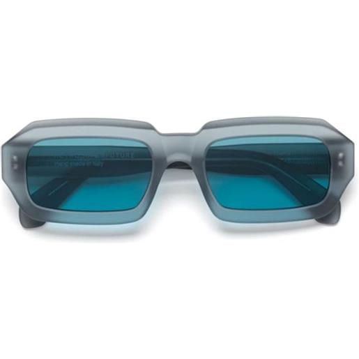 Retrosuperfuture occhiali da sole fantasma squadrati - blu