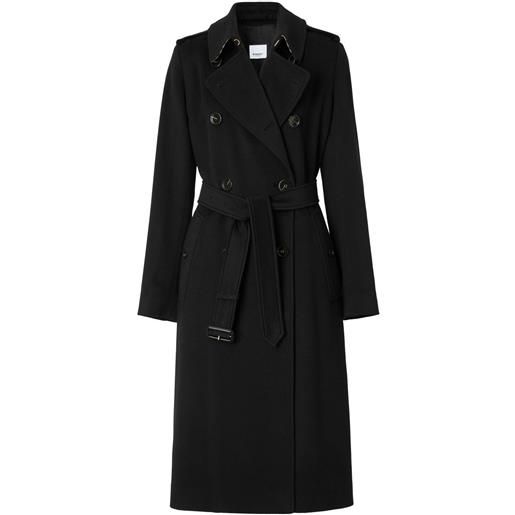 Trench Donna In Cashmere E Lana - Doppiopetto Lungo E Caldo Per Inverno Ed Eleganza - Foto 6