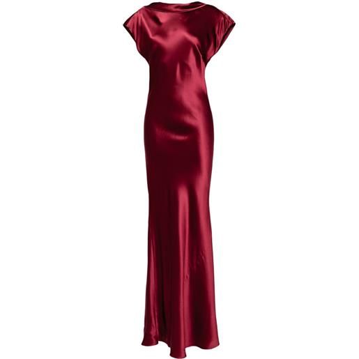 Michelle Mason abito da sera smanicato - rosso