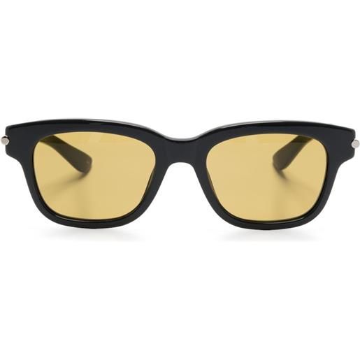 Alexander McQueen Eyewear occhiali da sole city t-bar - grigio