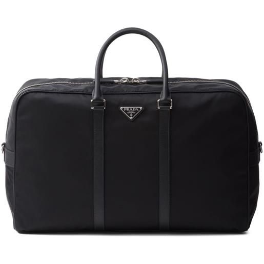 Prada valigia in pelle - nero