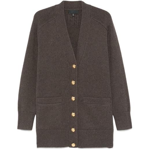 Nili Lotan cardigan jaycee - marrone