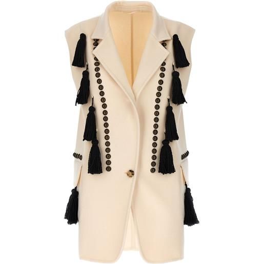 Max Mara gilet arco - toni neutri