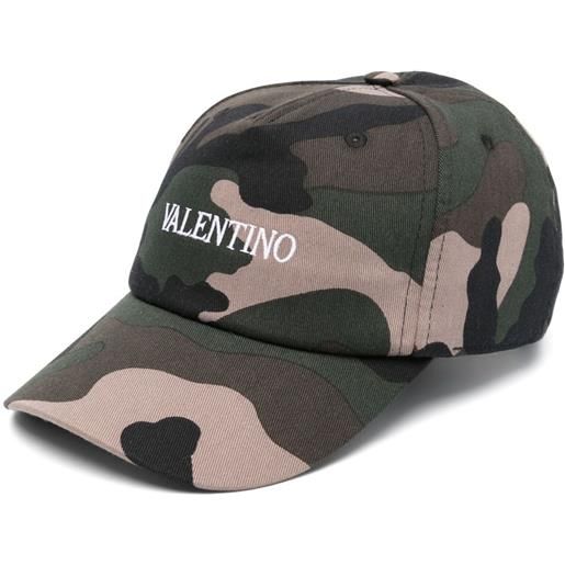 Valentino Garavani cappello da baseball con ricamo - verde