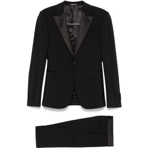 Emporio Armani completo due pezzi - nero