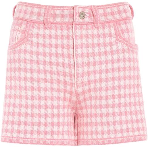 Barrie shorts a quadretti - rosa