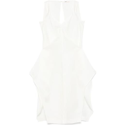 KHAITE abito lungo kenith - bianco