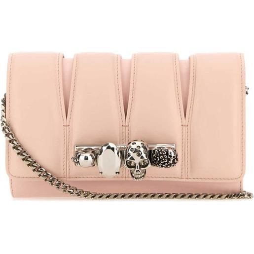 Alexander McQueen clutch the slash - rosa