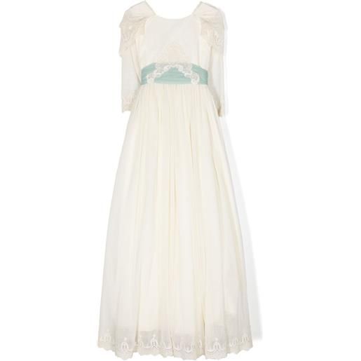 Manuela Macías maglione con scollo rotondo - toni neutri