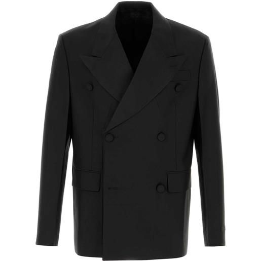 Prada blazer doppiopetto - nero