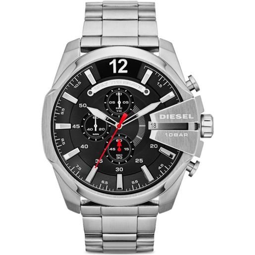 Diesel orologio dz4308 mega chief 51mm - nero