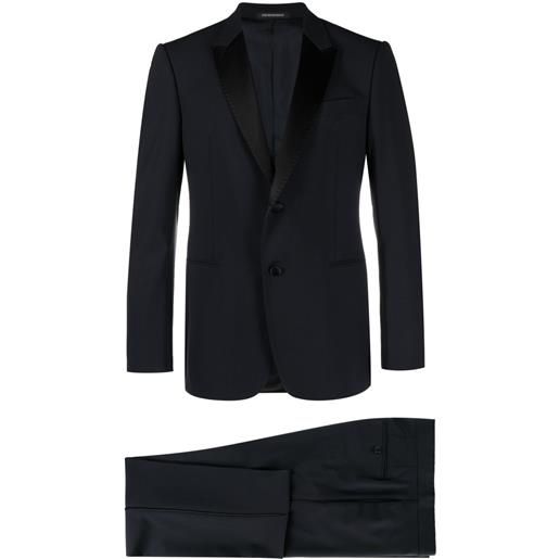 Emporio Armani completo monopetto - blu