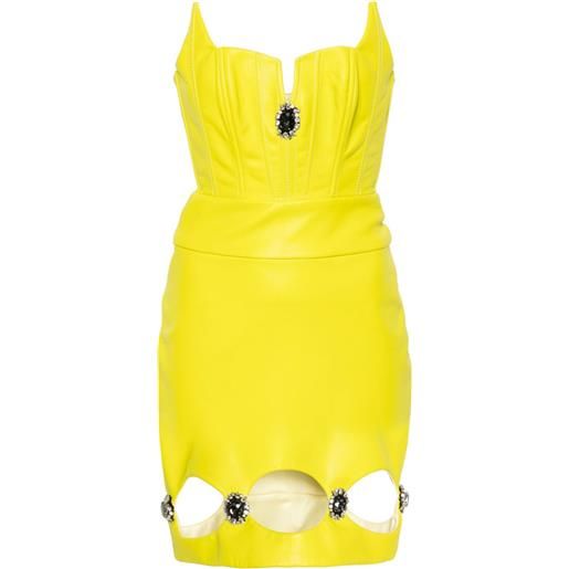MITILIANE COUTURE abito corto kyla - giallo