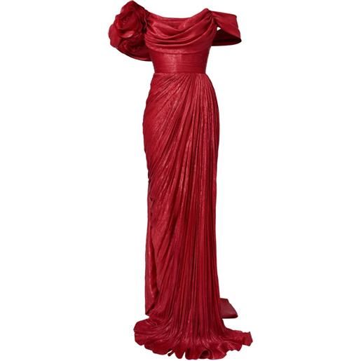 Iris Serban abito da sera zara - rosso