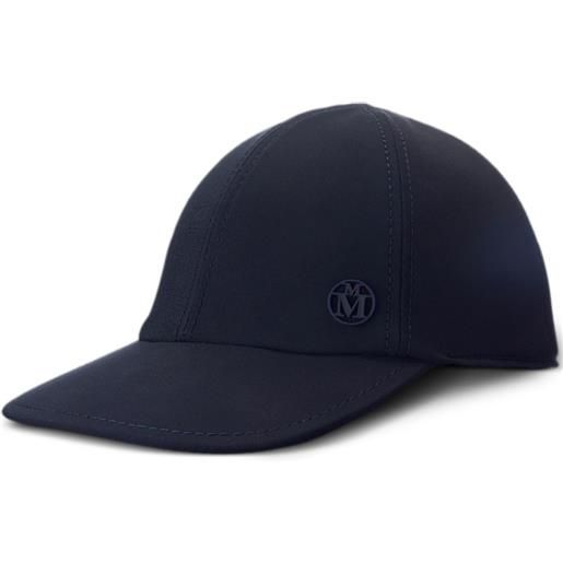 Maison Michel cappello da baseball impermeabile amanda - blu