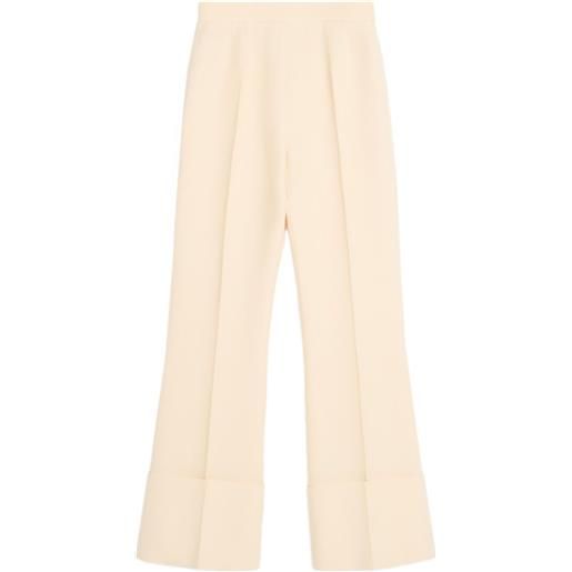 Valentino Garavani pantaloni crepe couture - toni neutri