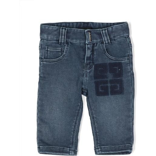 Givenchy Kids jeans dritti - blu