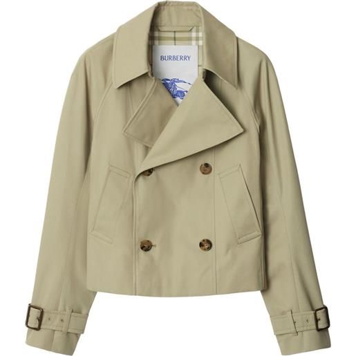Burberry trench doppiopetto - toni neutri