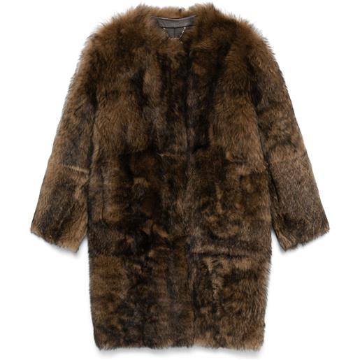 ZIMMERMANN cappotto illustration - marrone