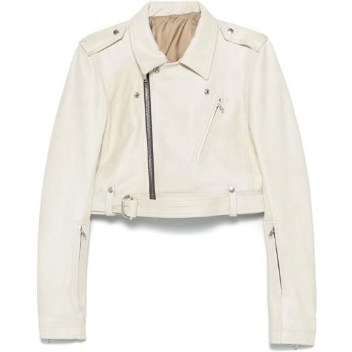 Rick Owens giacca luke s stooger - toni neutri
