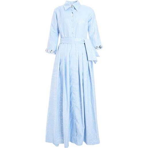 Baruni abito da sera zinnia - blu