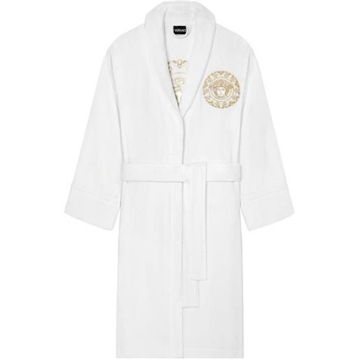 Versace accappatoio medusa gala - bianco