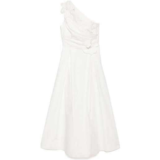 Elie Saab abito in popeline - bianco