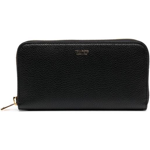 TOM FORD portafoglio con stampa - nero