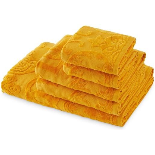 Dolce & Gabbana set di 5 asciugamani in cotone - arancione