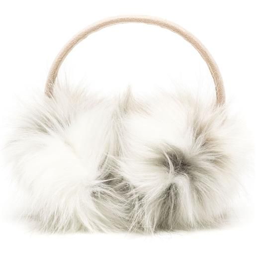 Unreal Fur paraorecchie in finta pelliccia - toni neutri