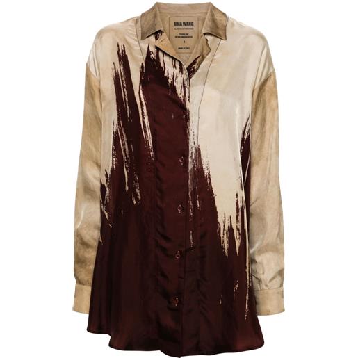 Uma Wang camicia tyesha - toni neutri