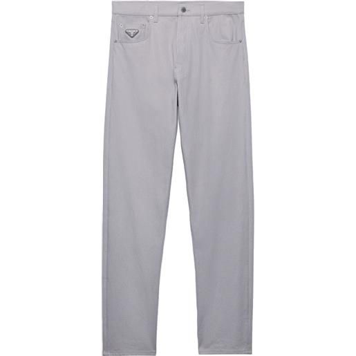 Prada jeans a vita bassa - grigio