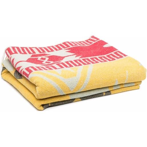 Alanui asciugamano riding the wave - giallo