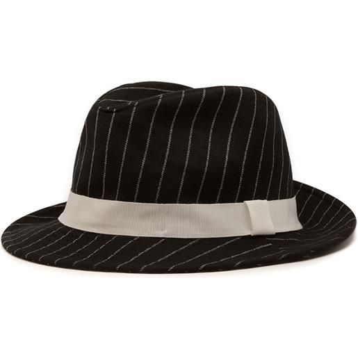 Dolce & Gabbana fedora gessato - nero