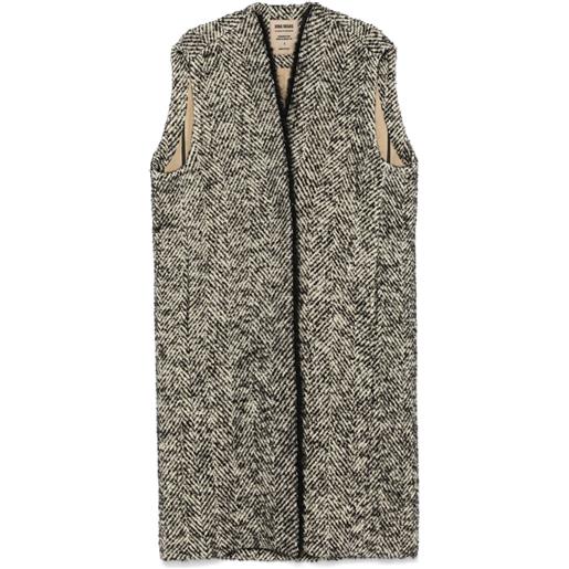 Uma Wang cappotto cinnamon - nero