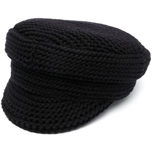 Ruslan Baginskiy cappello baker boy - nero