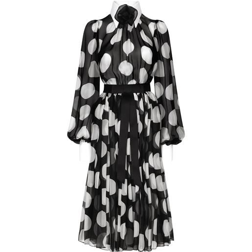 Dolce & Gabbana abito a pois - nero