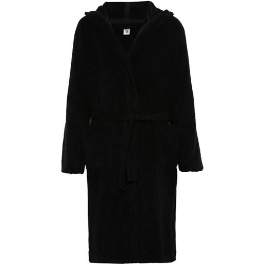Moschino accappatoio in cotone - nero
